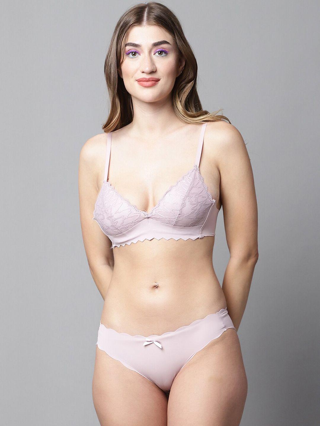 prettycat lightly padded lingerie set