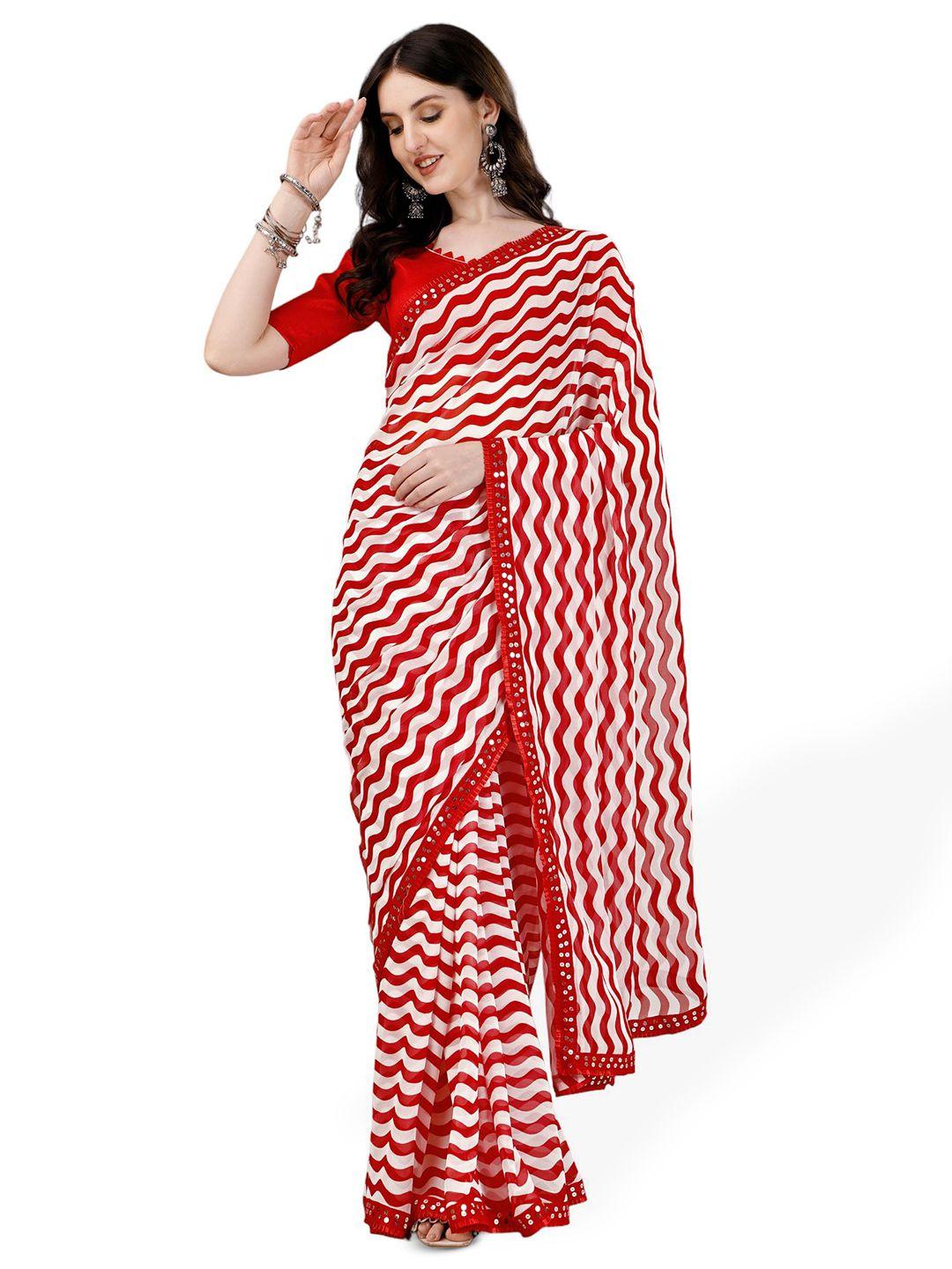 b4me com leheriya pure georgette leheriya saree