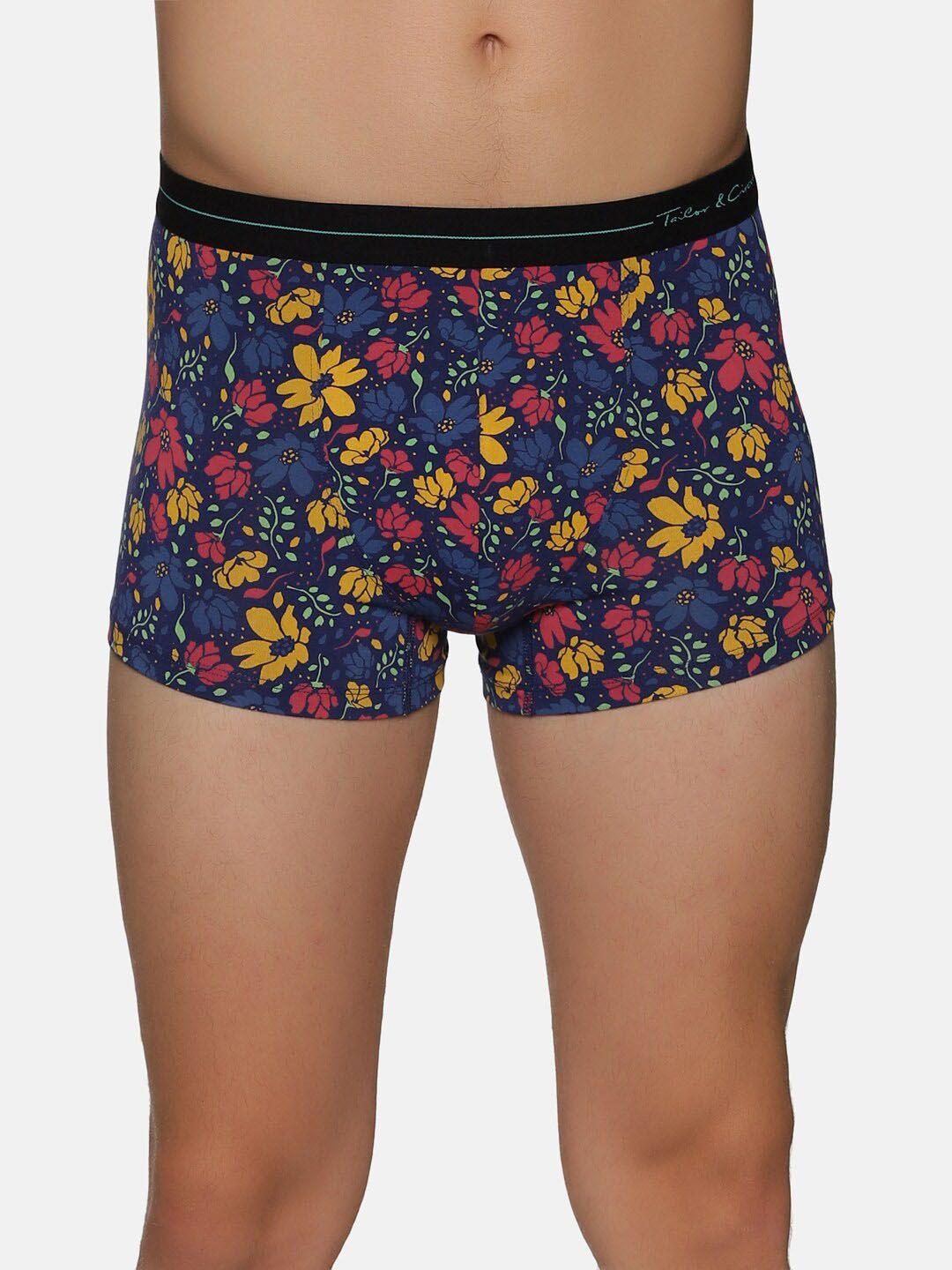 tailor & circus men printed anti-bacterial trunks tr_1pk_ge