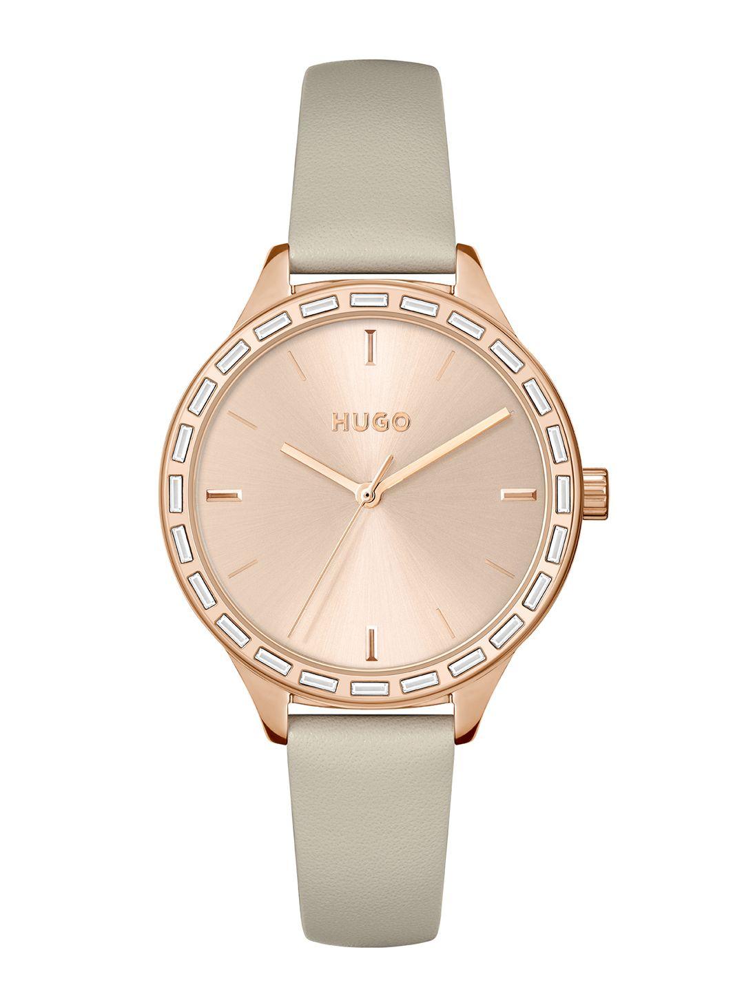 hugo boss women flash embellished analogue watch 1540114