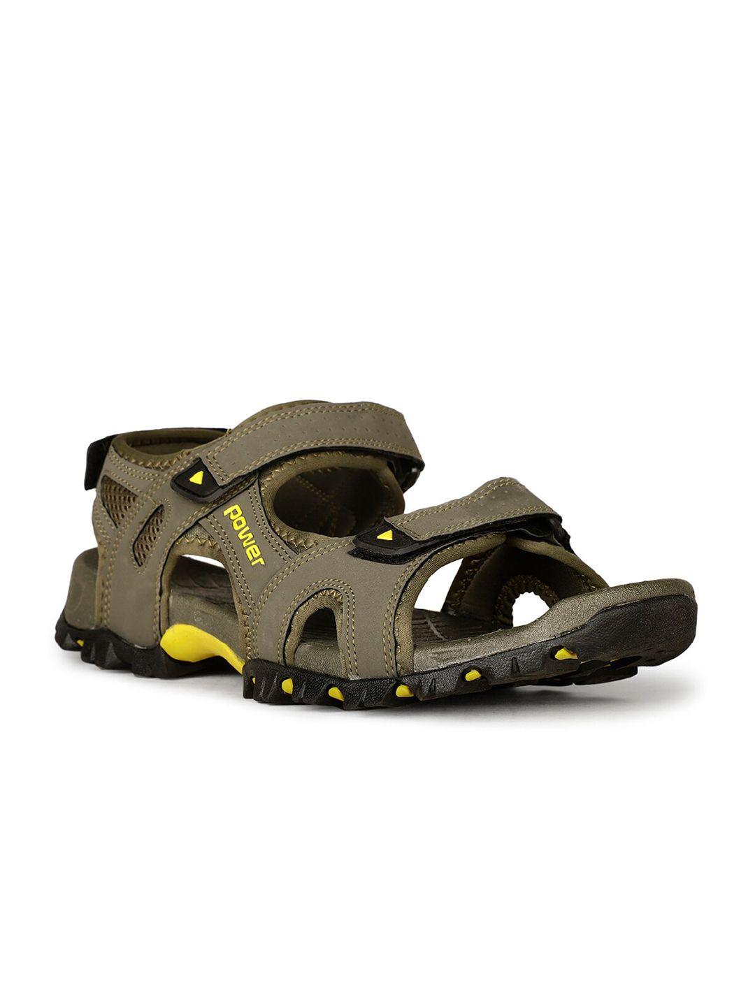 power men textured sports sandals