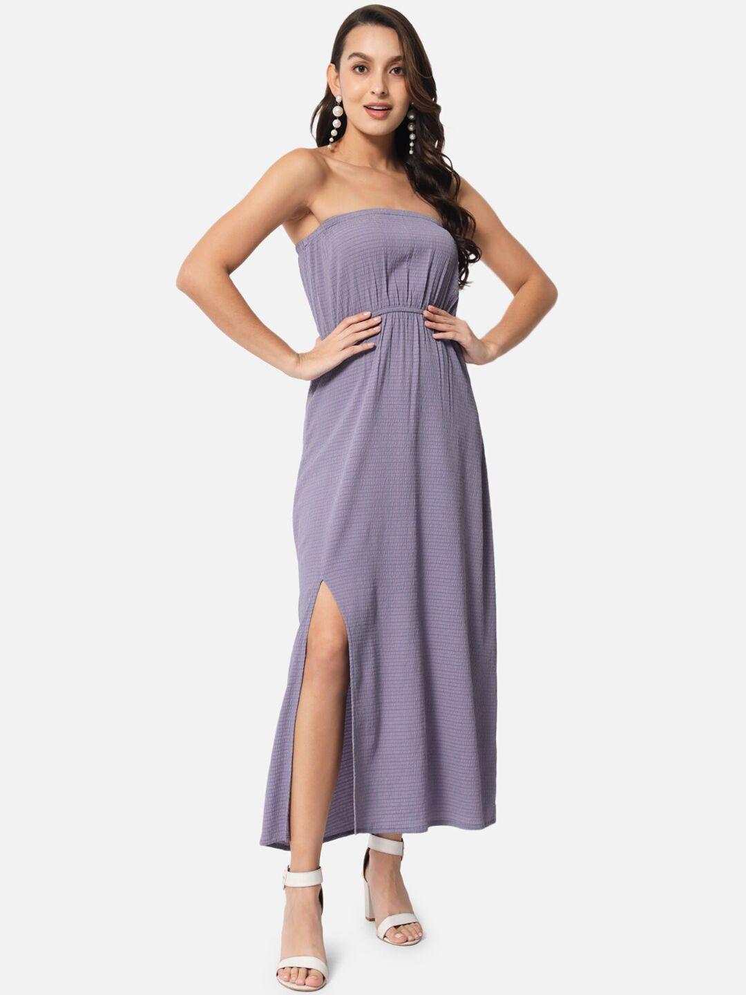 baesd  strapless maxi dress