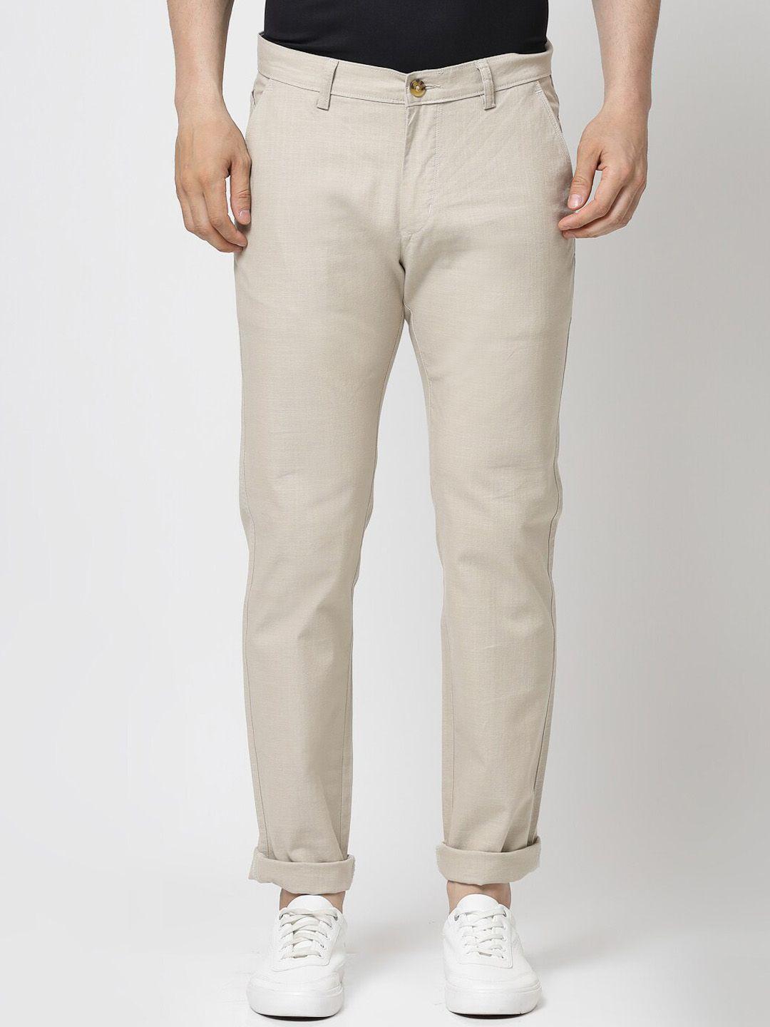 tng men slim fit trousers