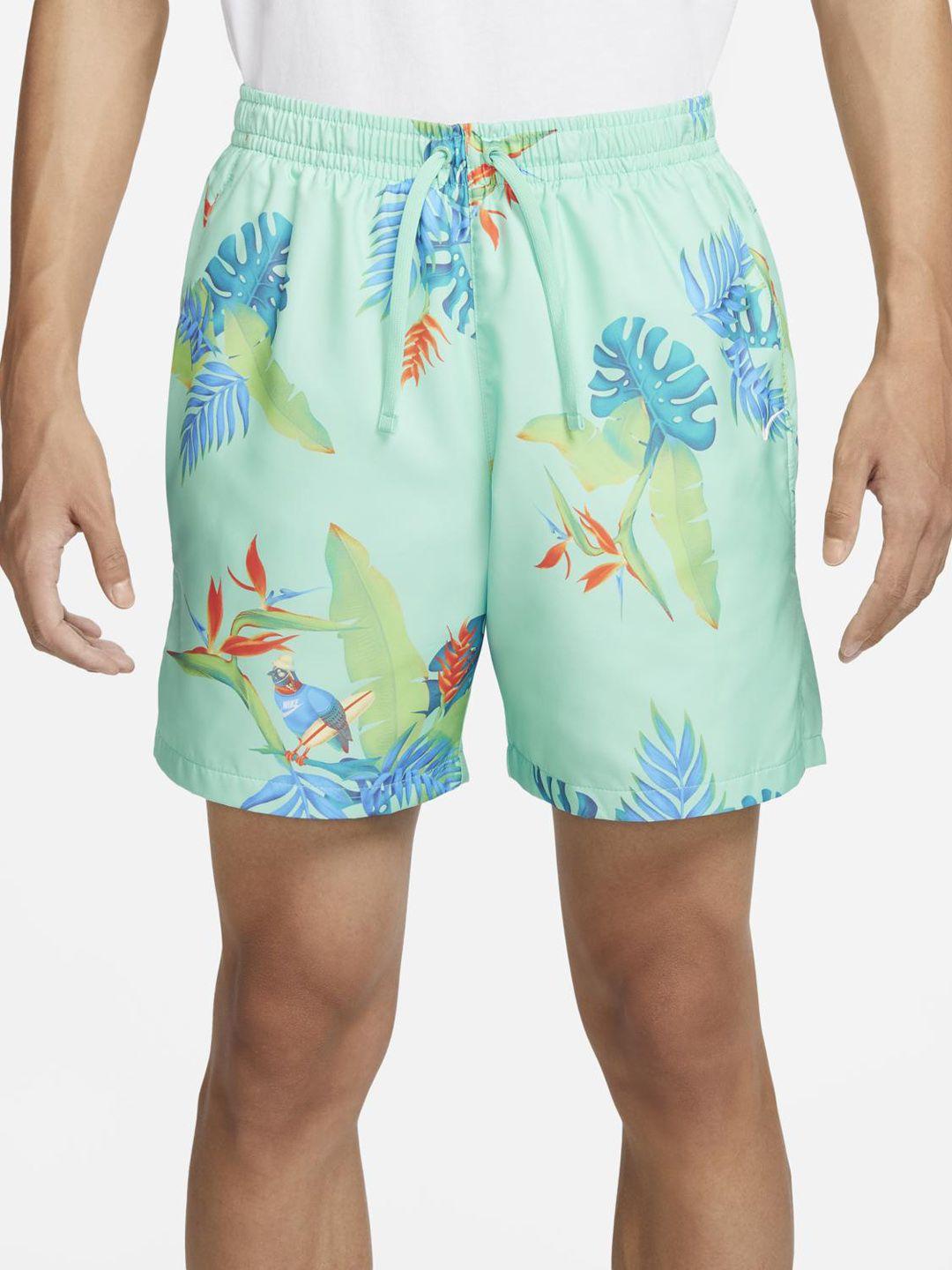 nike as m nsw short wvn aop gcel men floral-printed shorts