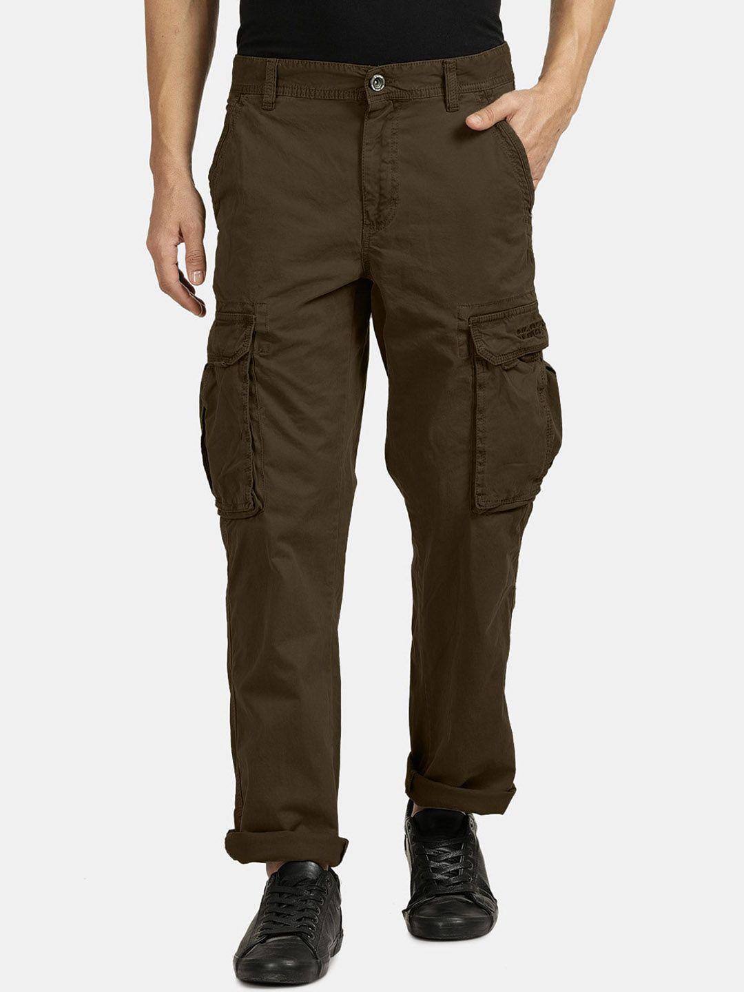 t-base men mid-rise cargo trousers