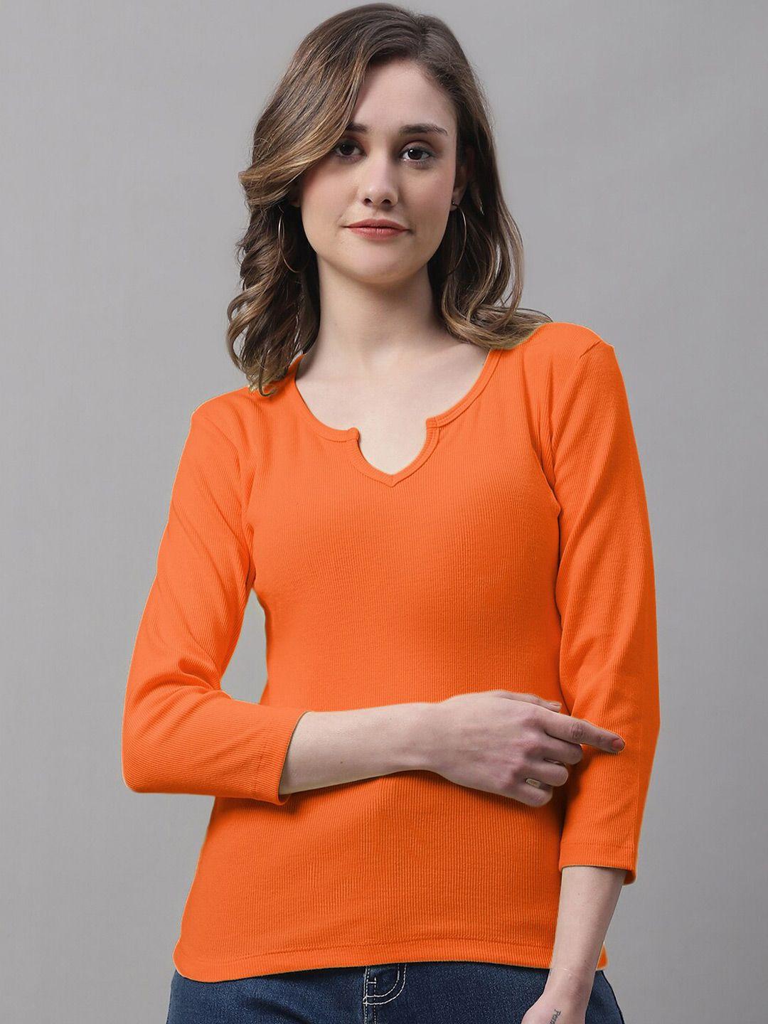 fbar round neck cotton top