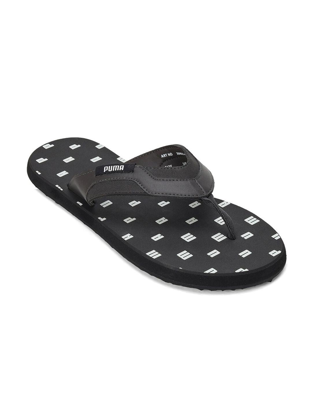 puma men plutoid thong flip flops