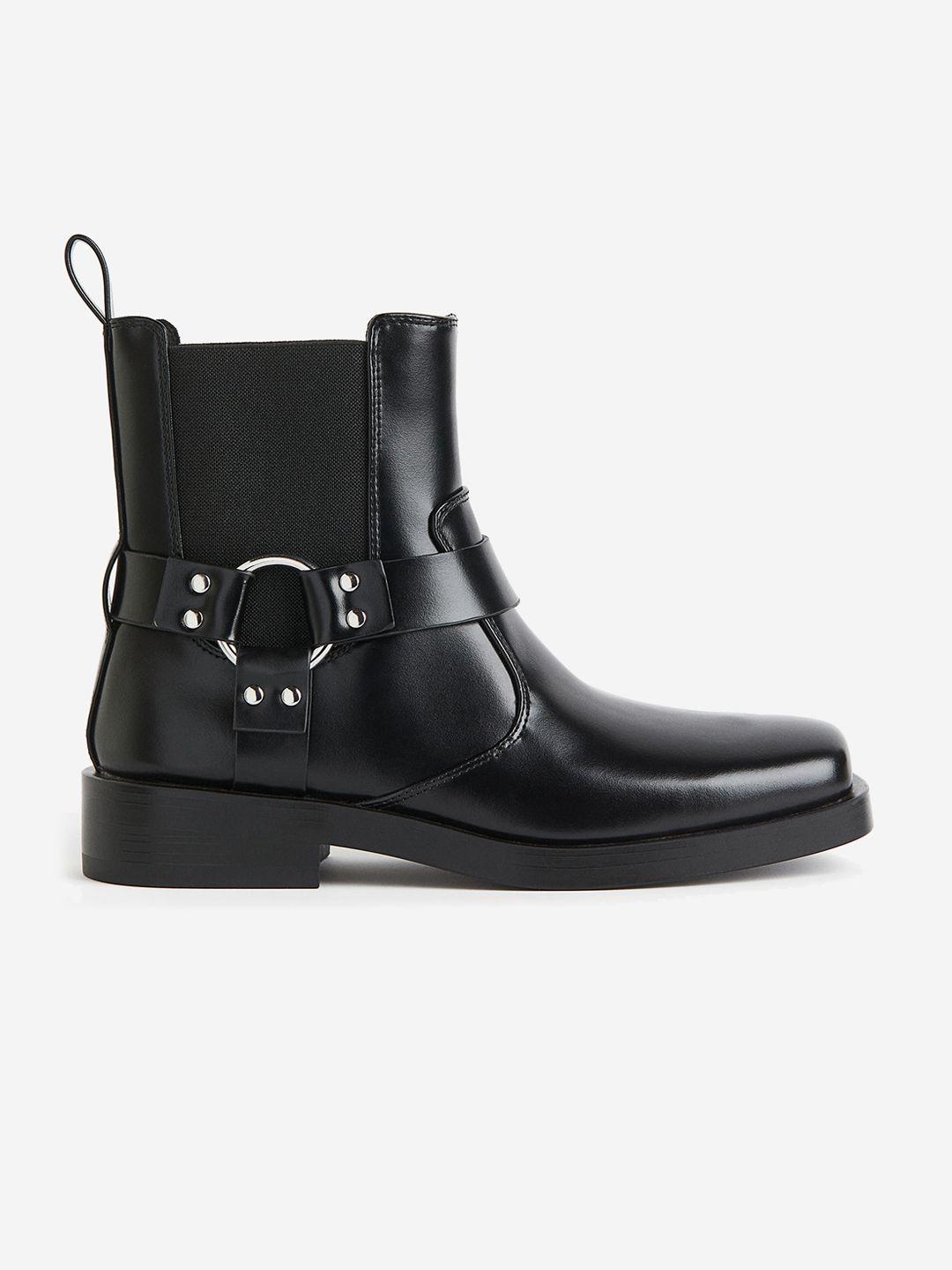 h&m women ankle-height casual boots