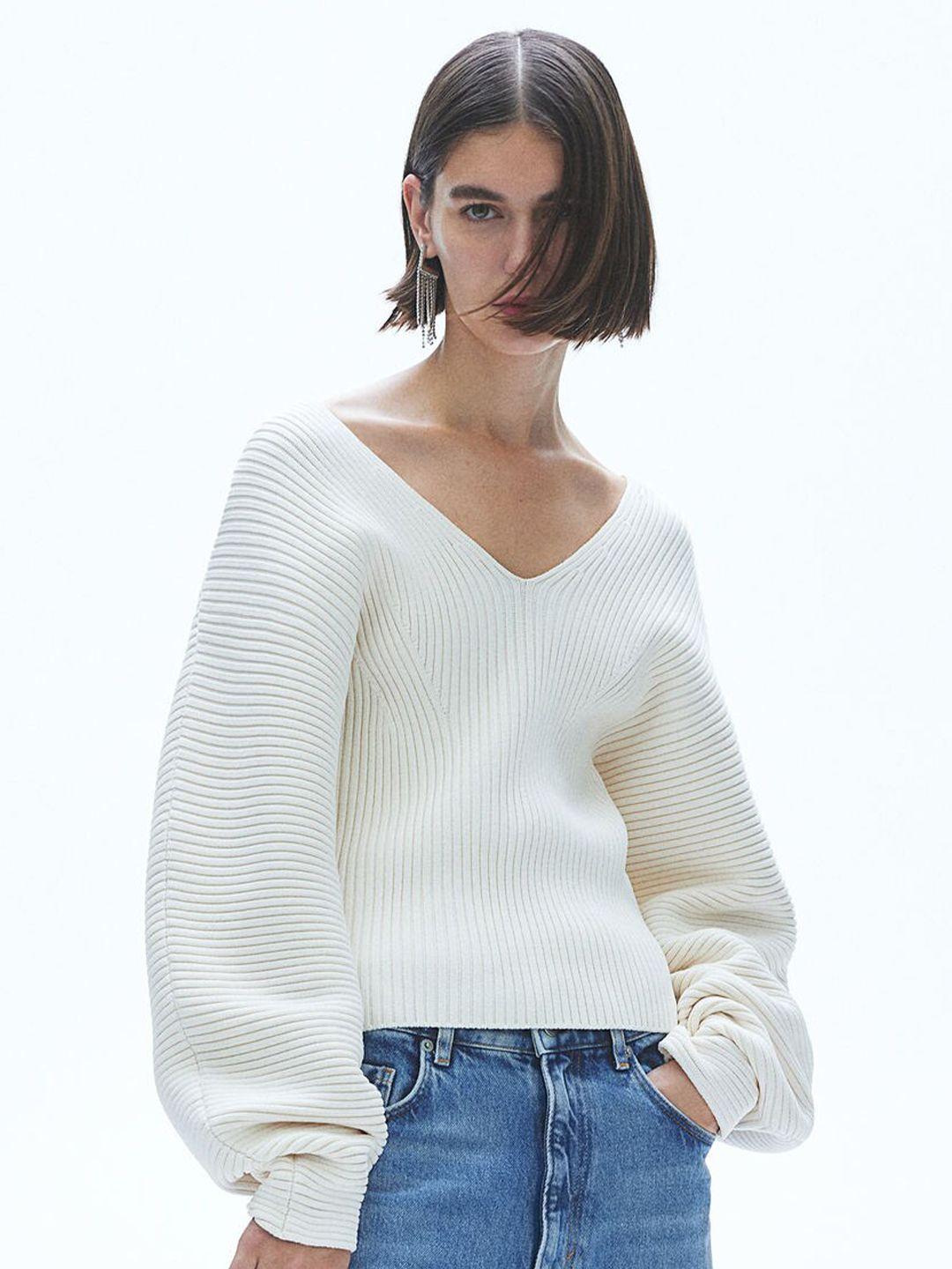 h&m rib-knit jumper