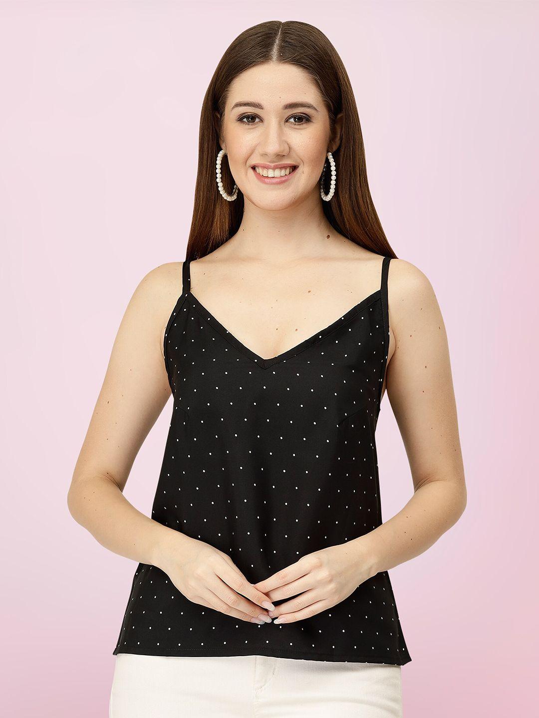 baesd embellished crepe top