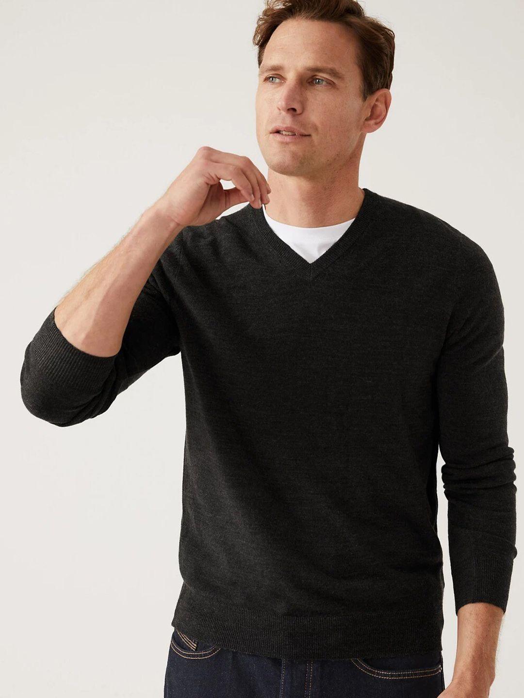 marks & spencer v-neck long sleeves pullover