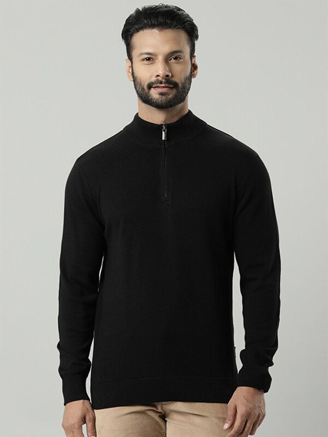 indian terrain men high neck pure cotton sweatshirt