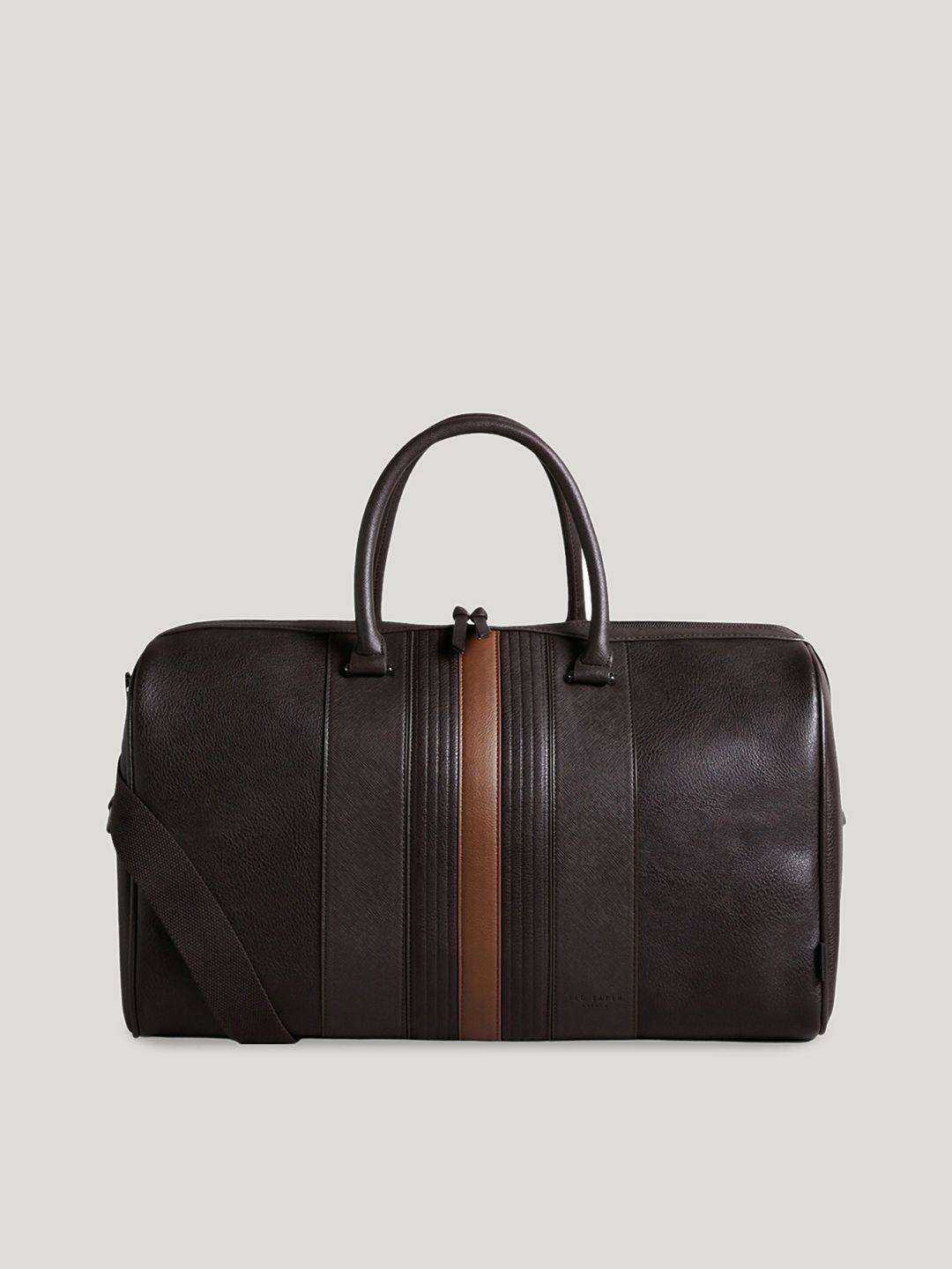 ted baker men textured structured handheld bag