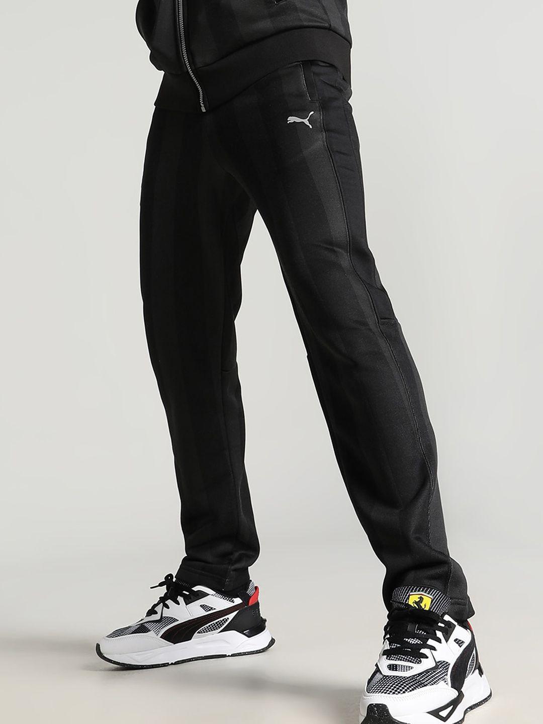 puma motorsport men mid rise track pants