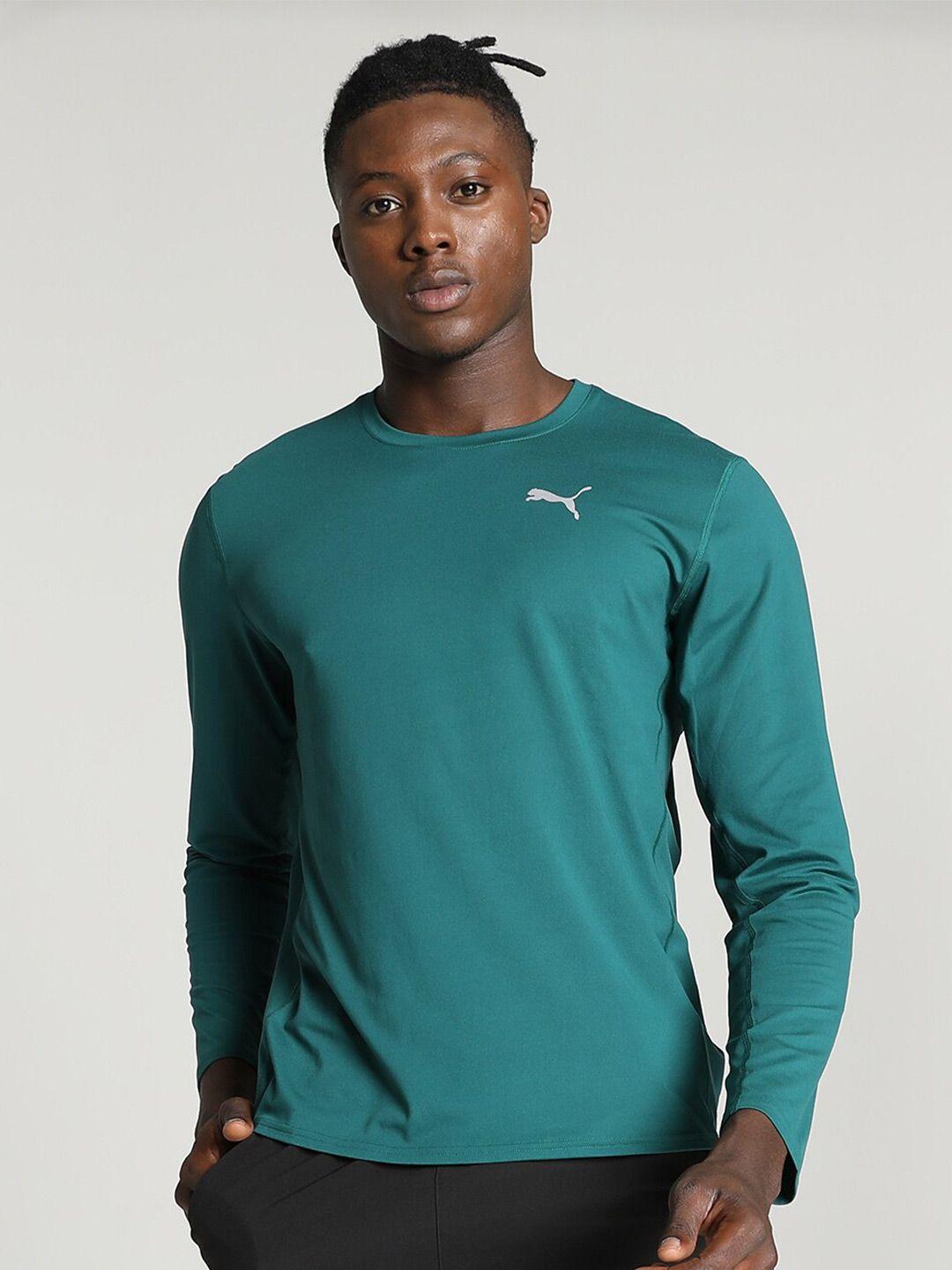 puma run cloudspun long sleeve running t-shirt