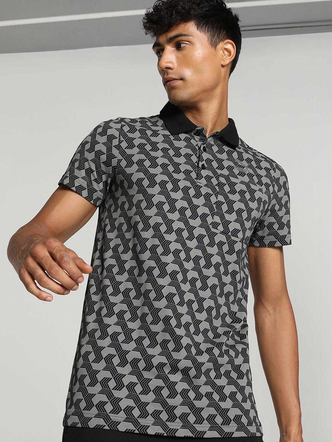 puma classics utility aop polo t-shirt