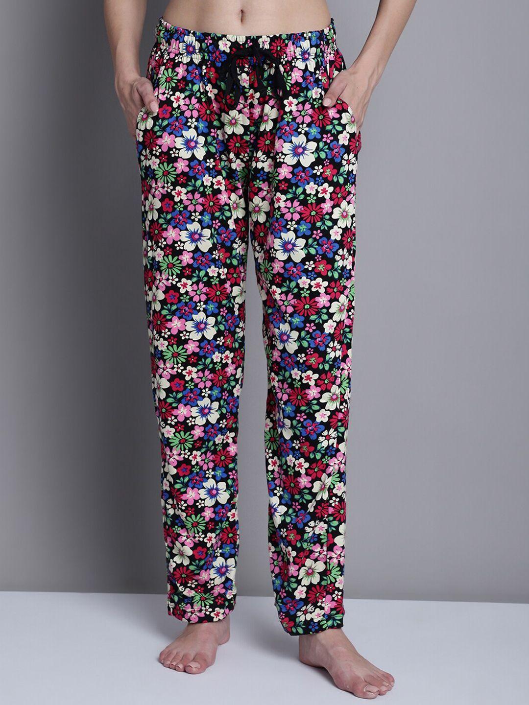 shararat women printed cotton lounge pants