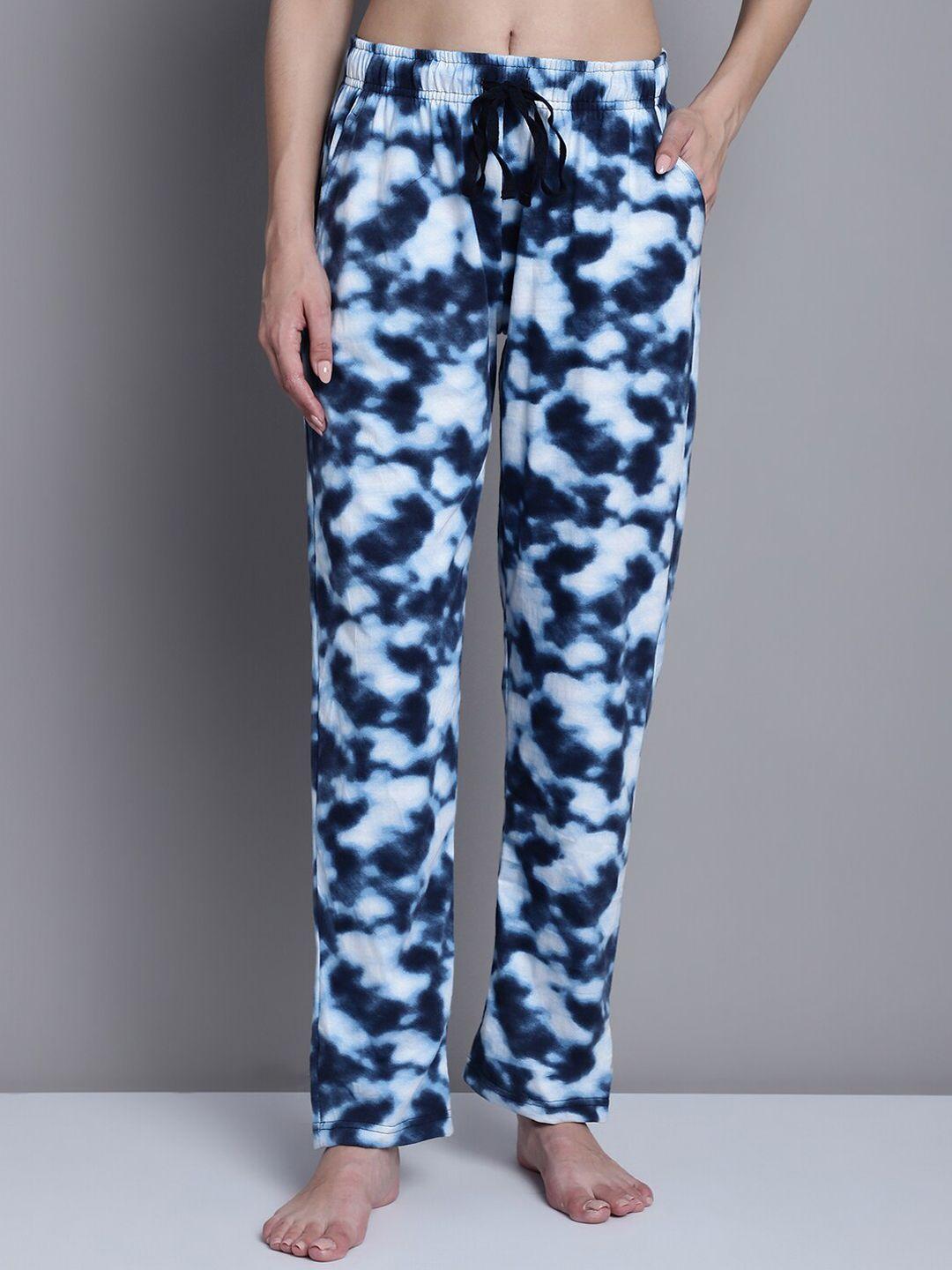 shararat printed cotton lounge pants