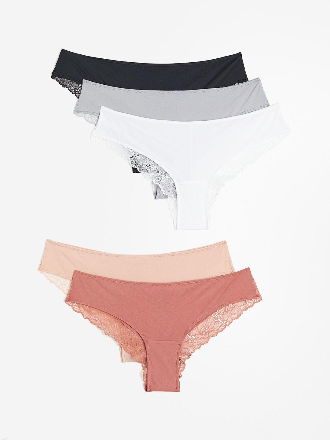 h&m 5-pack jersey hipster briefs