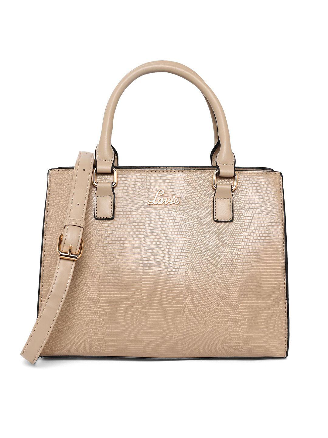 lavie textured structured satchel