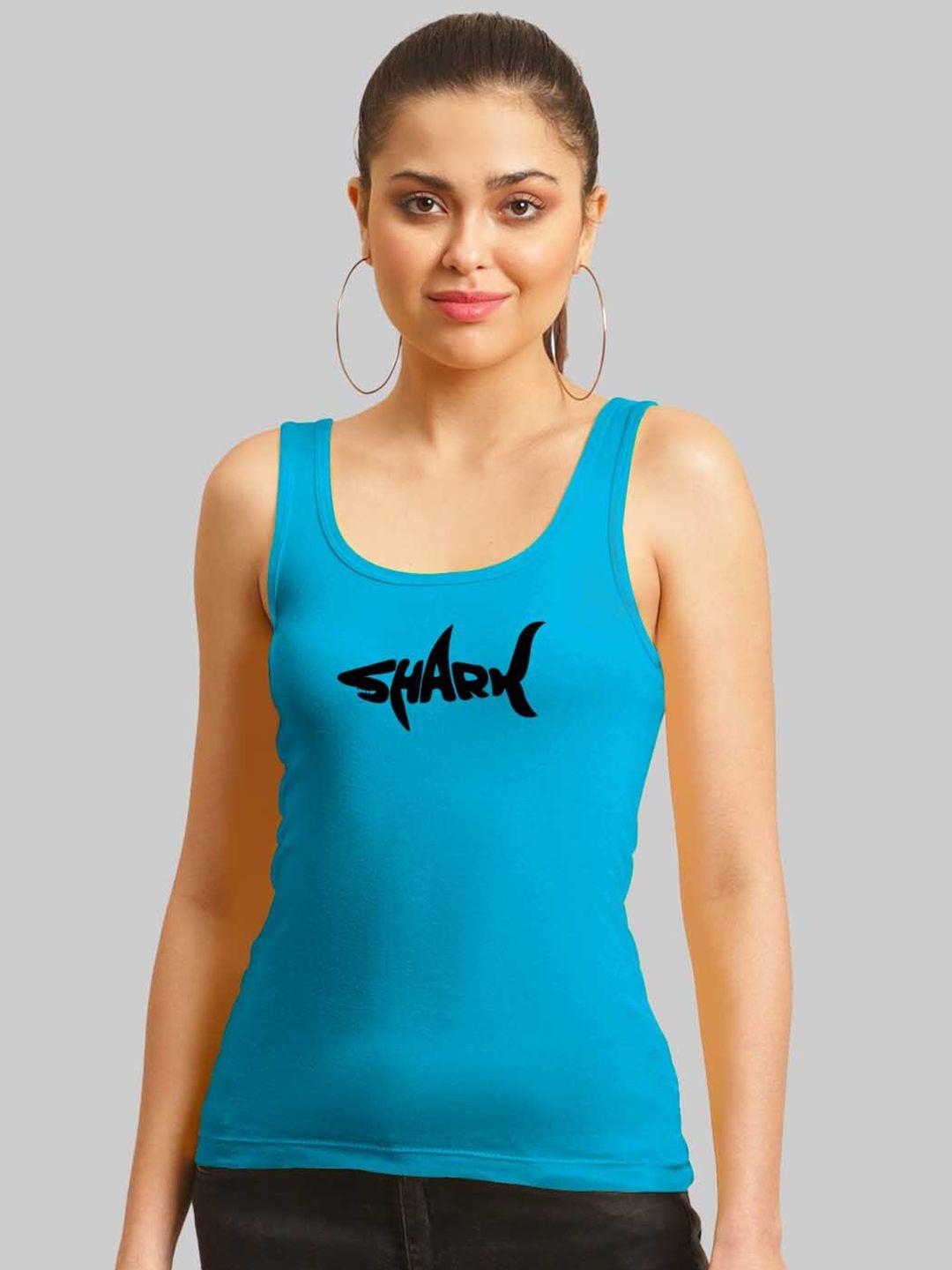 fbar graphic printed cotton tank top