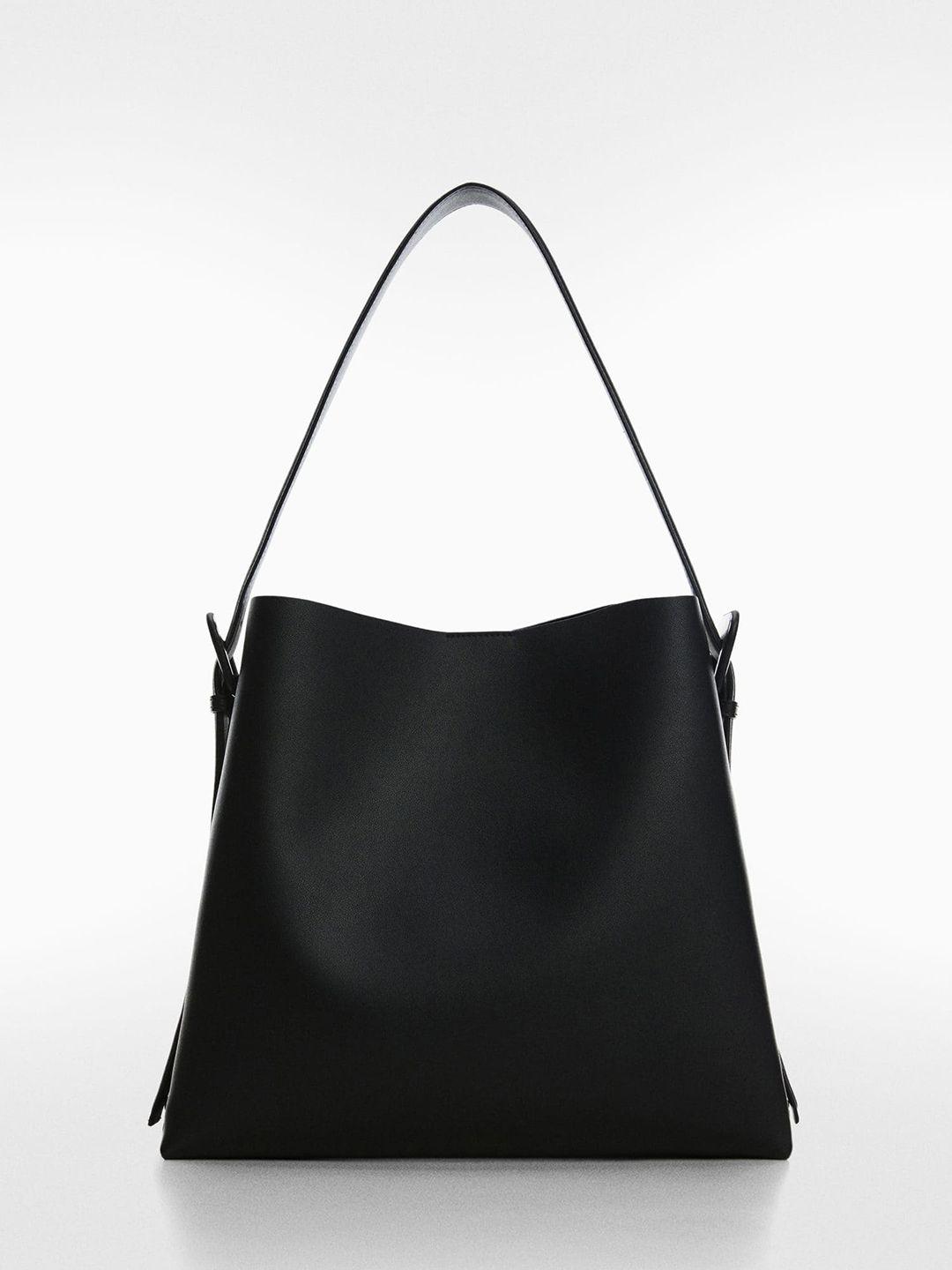 mango structured shoulder bag