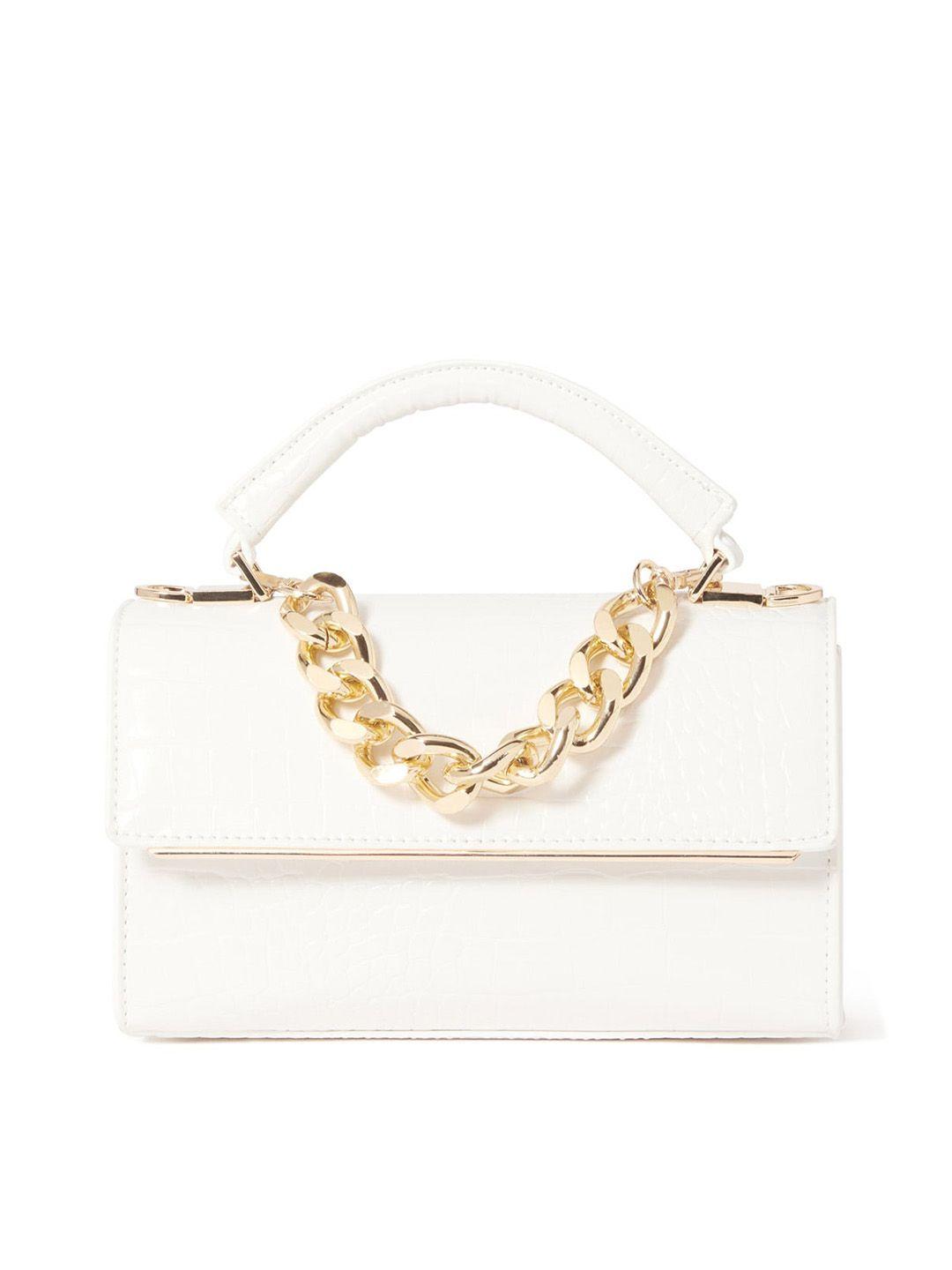 forever new textured structured sling bag