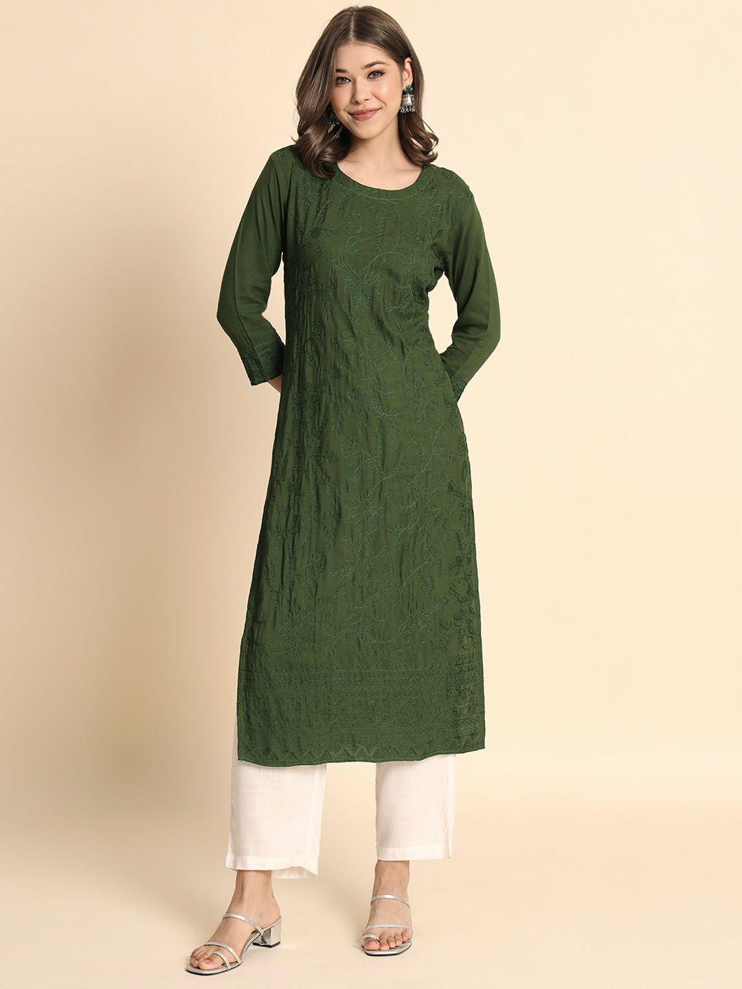 here&now round neck regular kurta