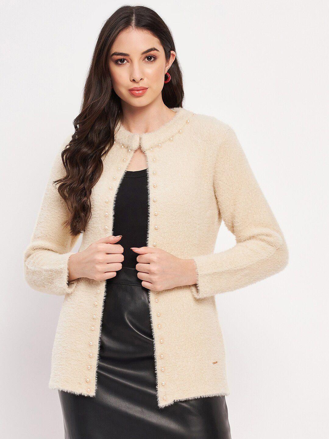 duke women embellished cardigan sweater