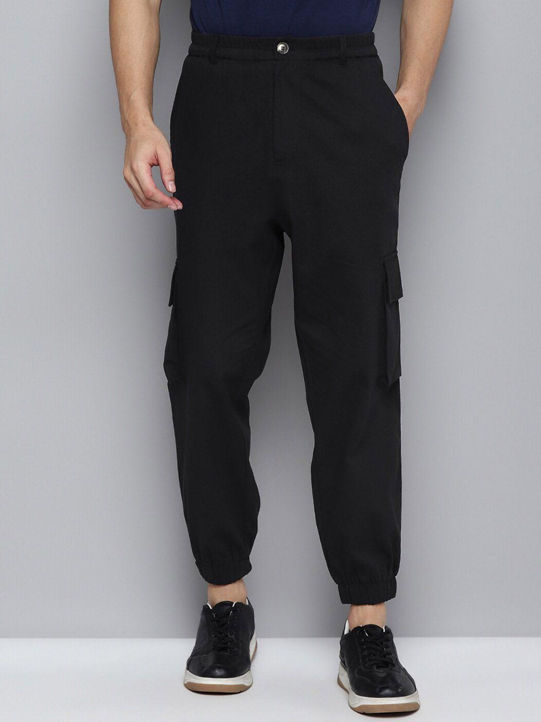 kook n keech men smart loose fit cotton joggers