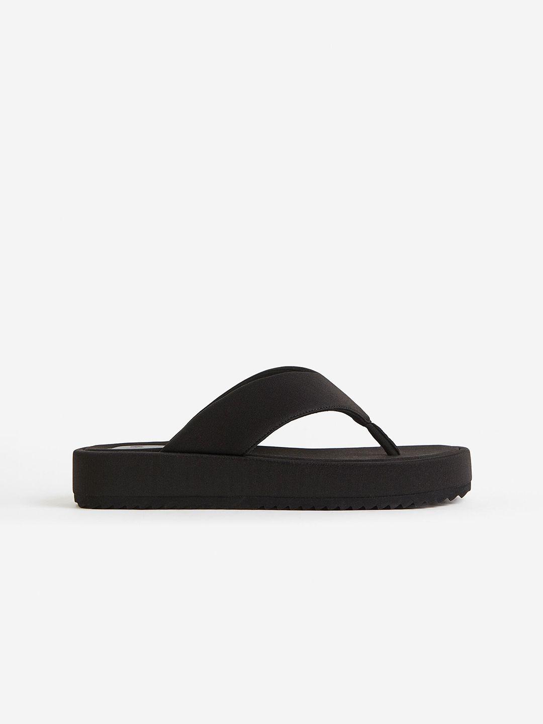 h&m flatform flip-flops