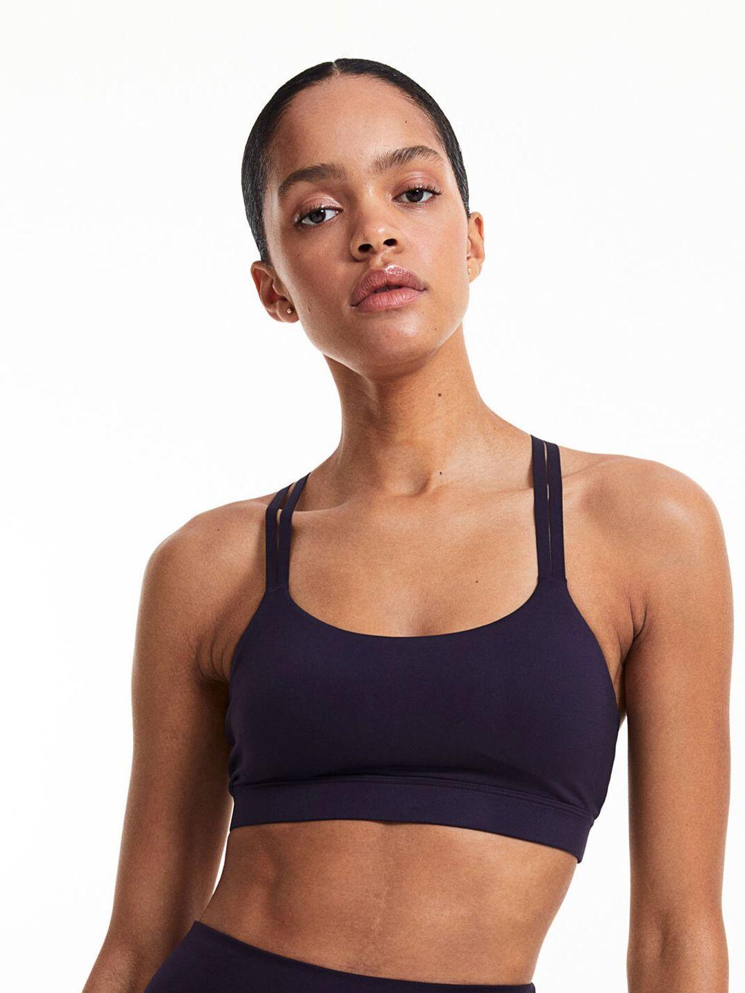 h&m softmove light support sports bra