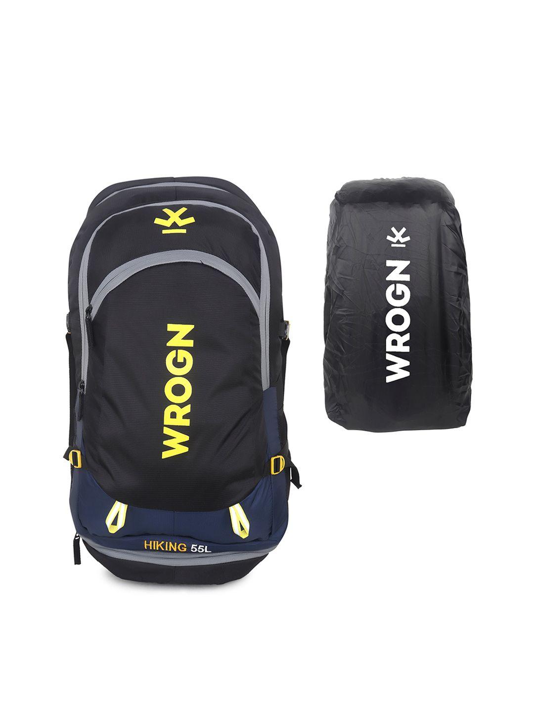 wrogn unisex printed waterproof rucksack