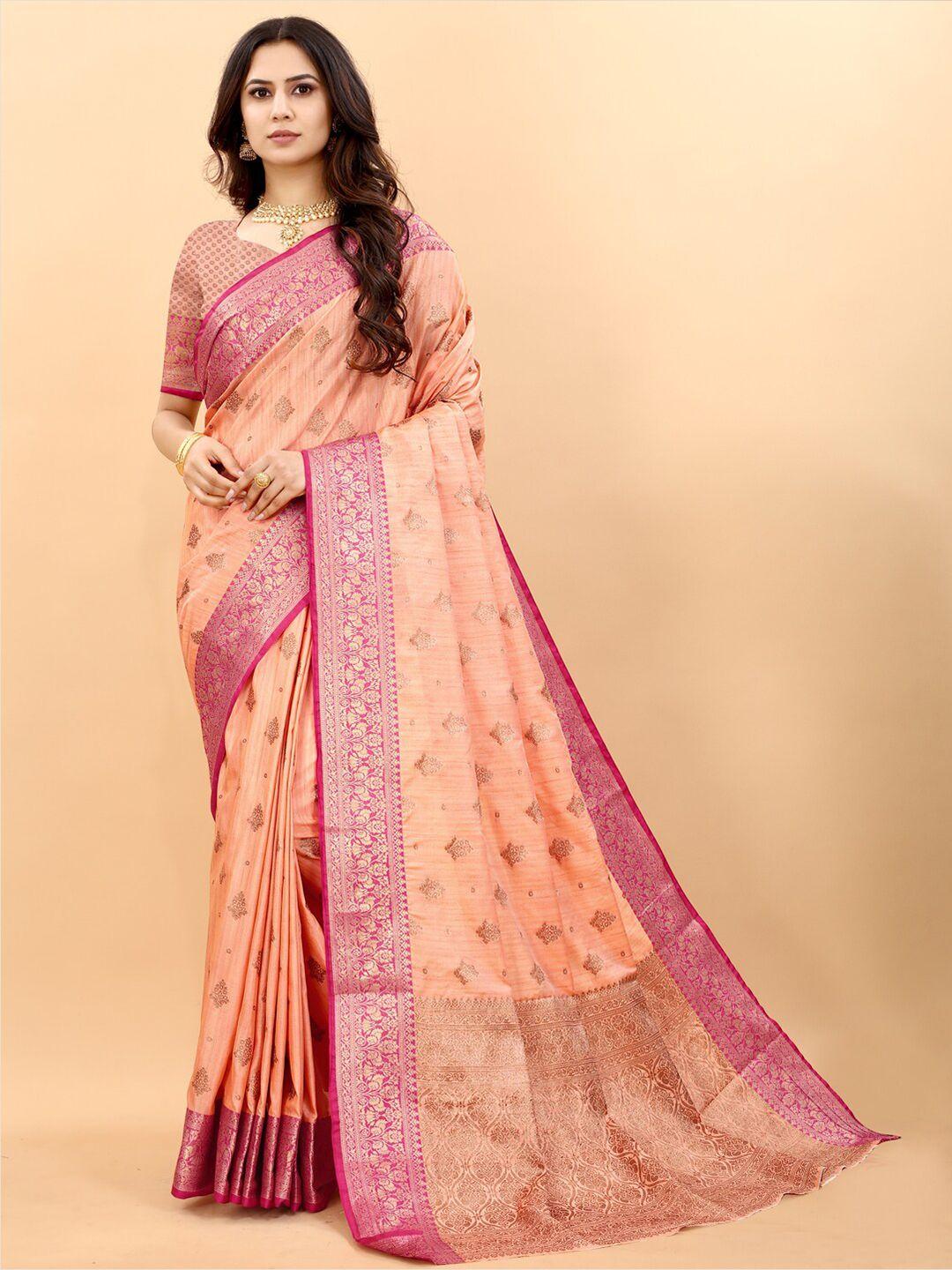 jatriqq woven design zari art silk saree