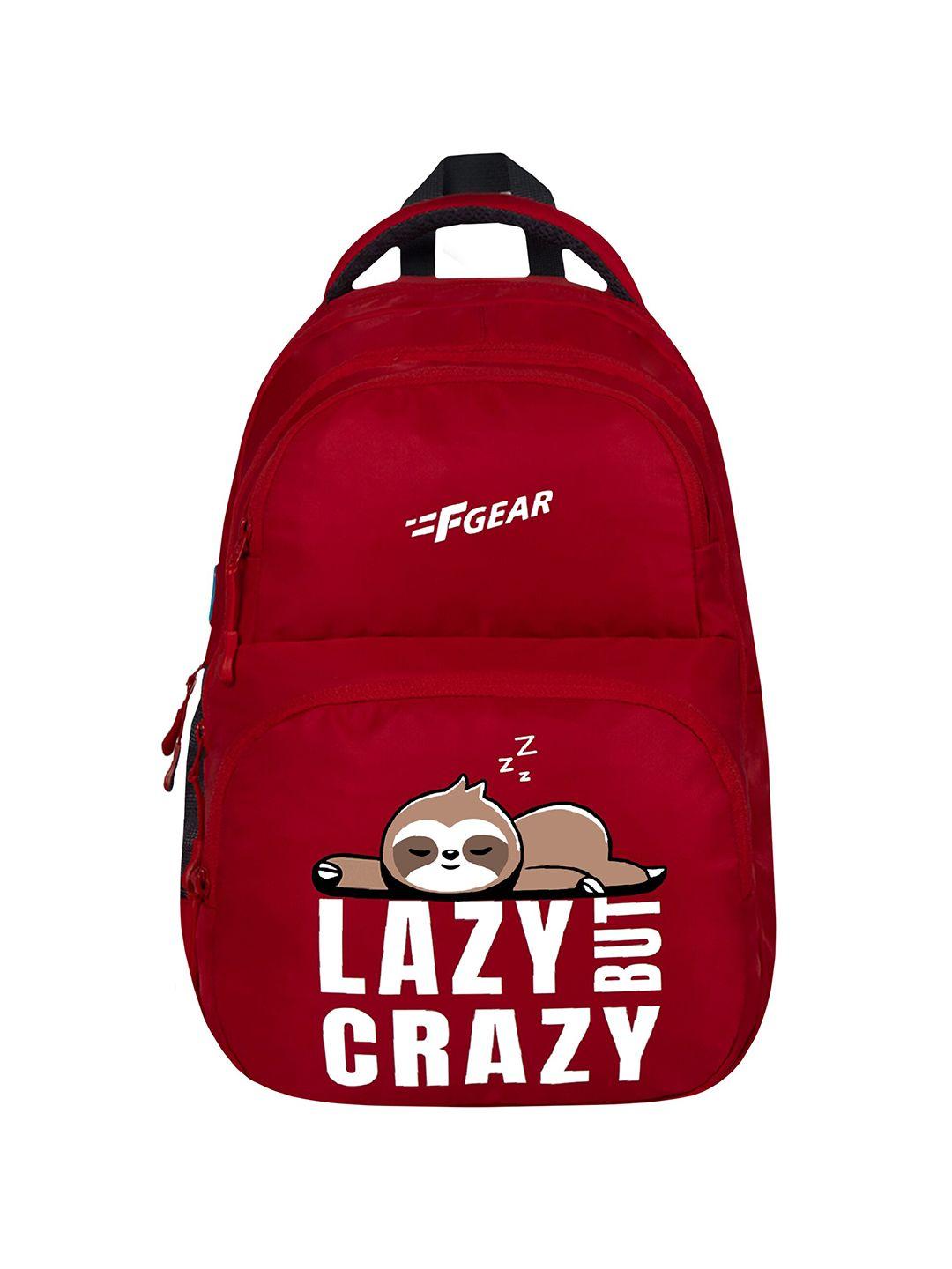 f gear unisex typography printed backpack