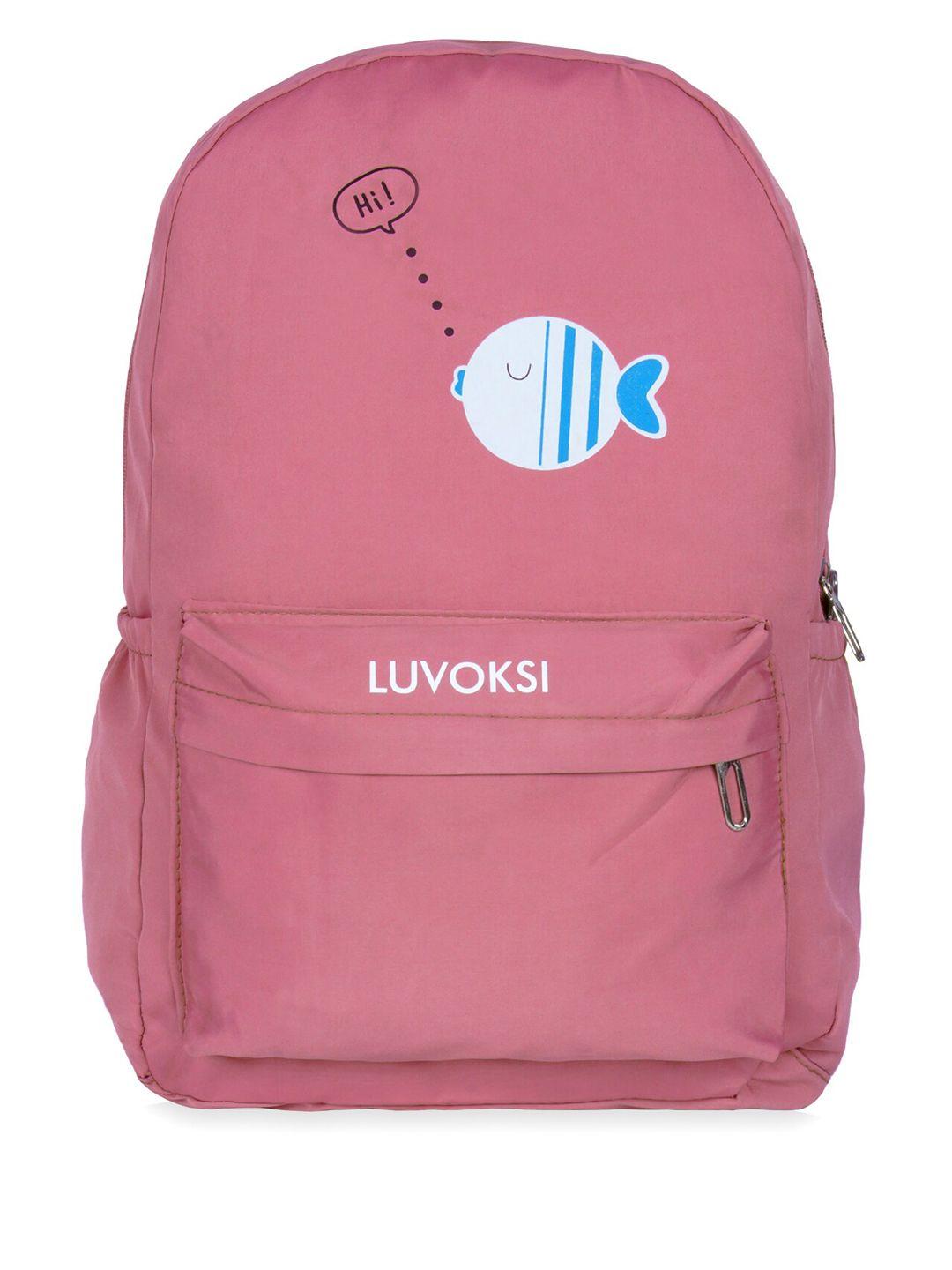 luvoksi women graphic water resistant backpack