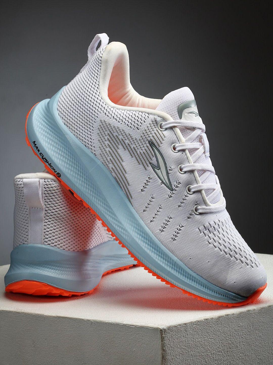 asian men white mesh running non-marking shoes