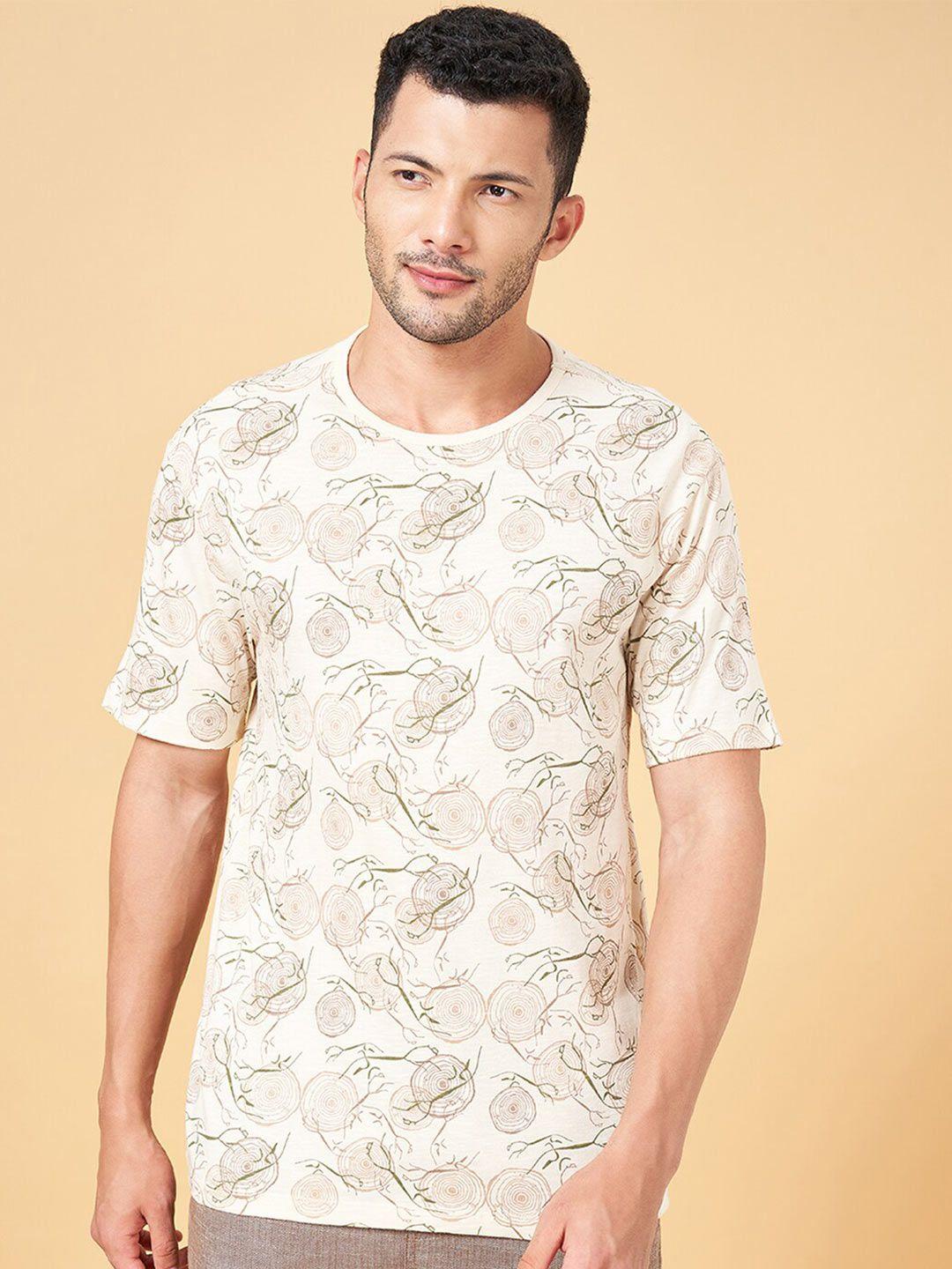 7 alt by pantaloons men printed cotton t-shirt