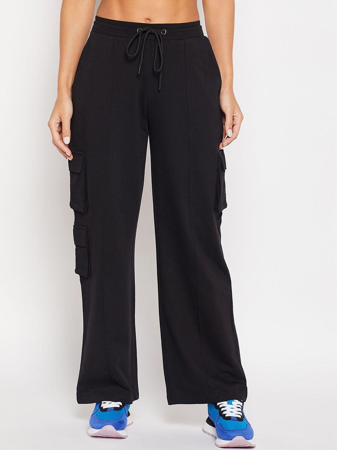 edrio women relaxed-fit track pants