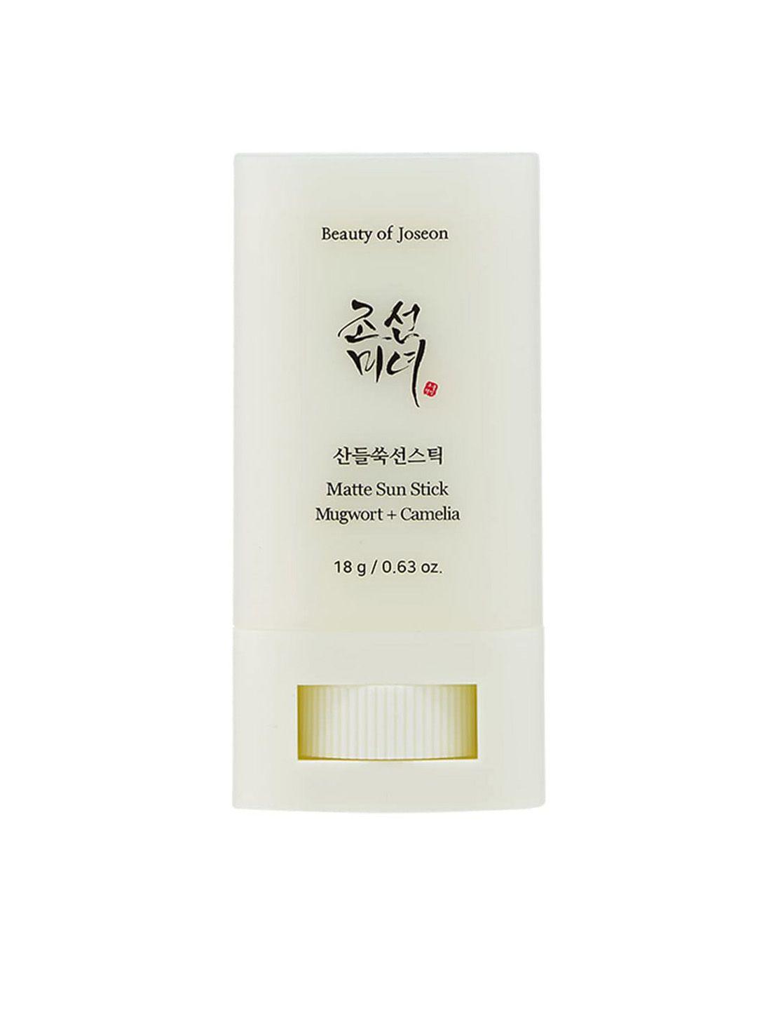 beauty of joseon mugwort & camelia matte sun stick - 18g