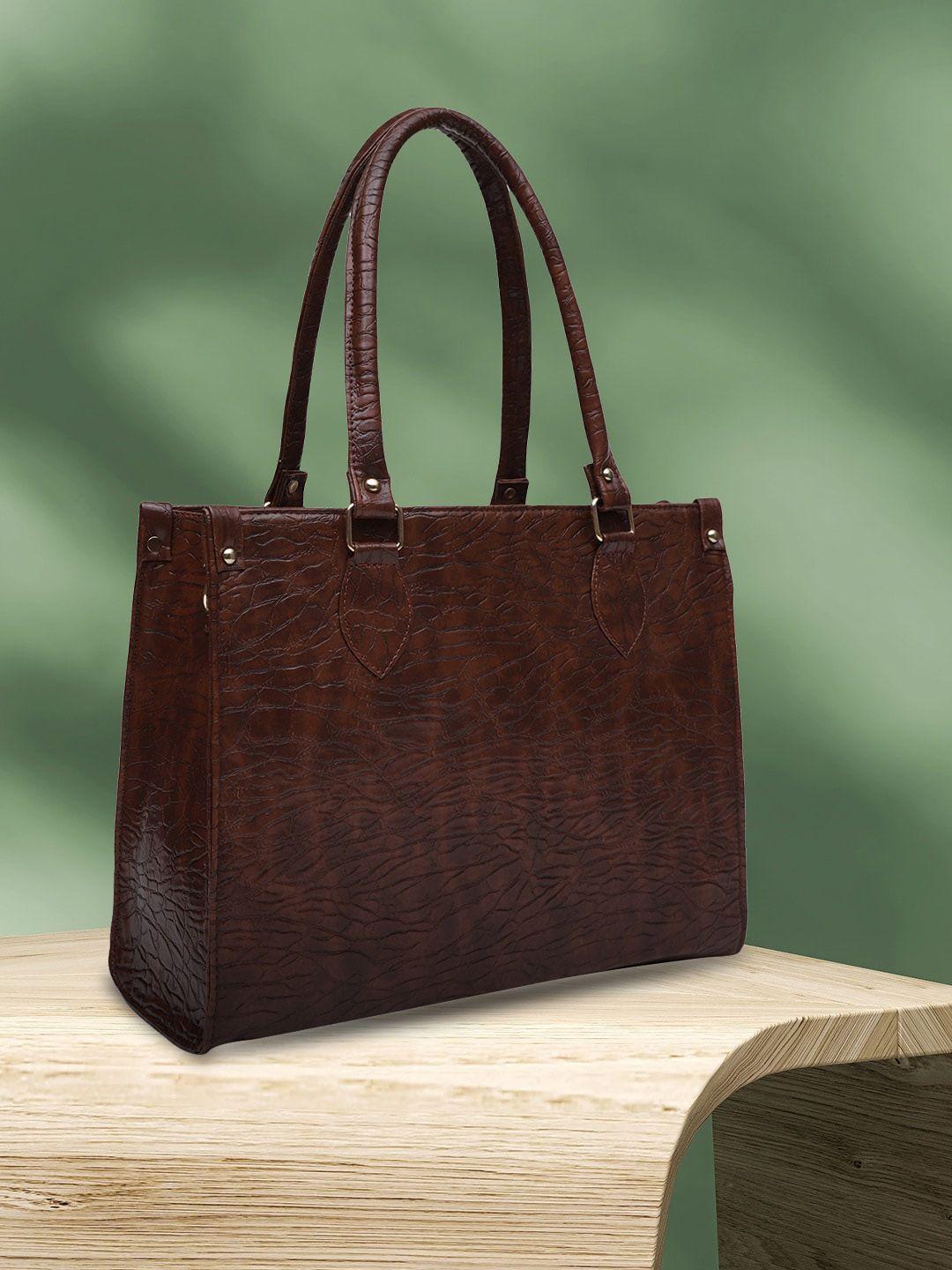 mini wesst textured structured tote bag