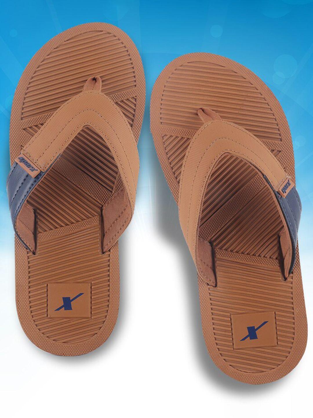 sparx men striped thong flip-flops