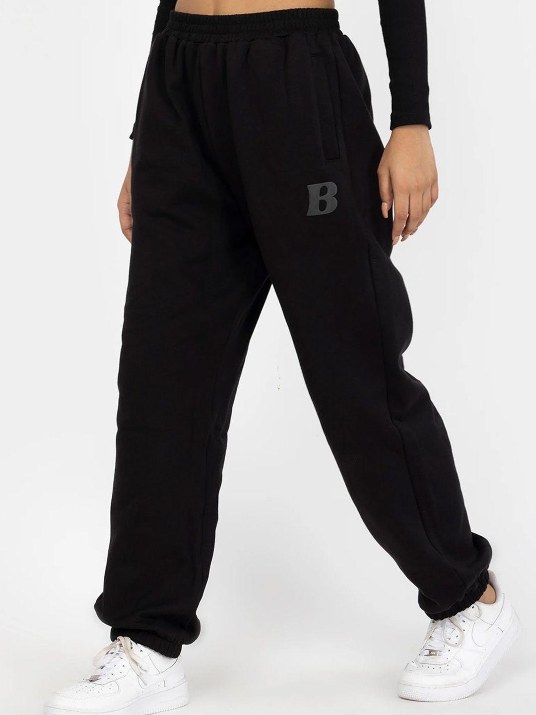 bonkers corner women regular-fit cotton joggers