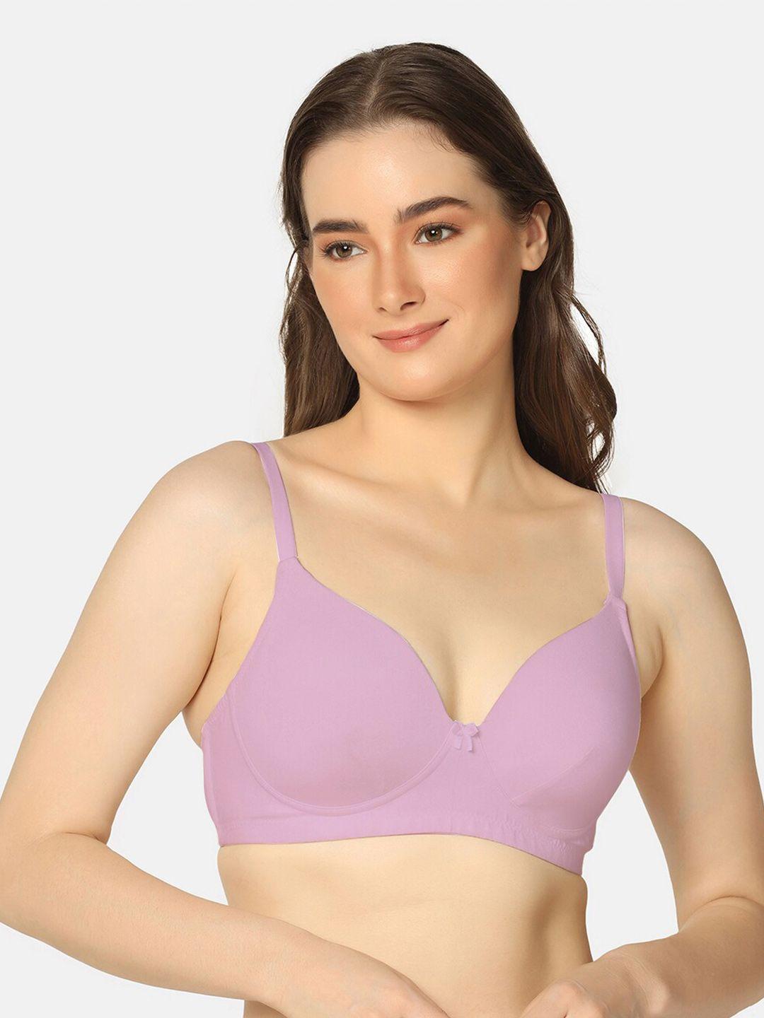 curvy love seamless lightly padded medium coverage all day comfort t shirt bra