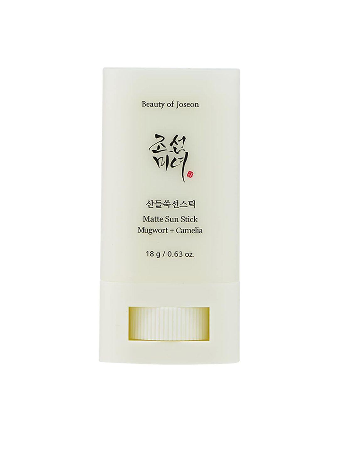 beauty of joseon mugwort + camelia spf50 pa++++ matte sun stick - 18 g