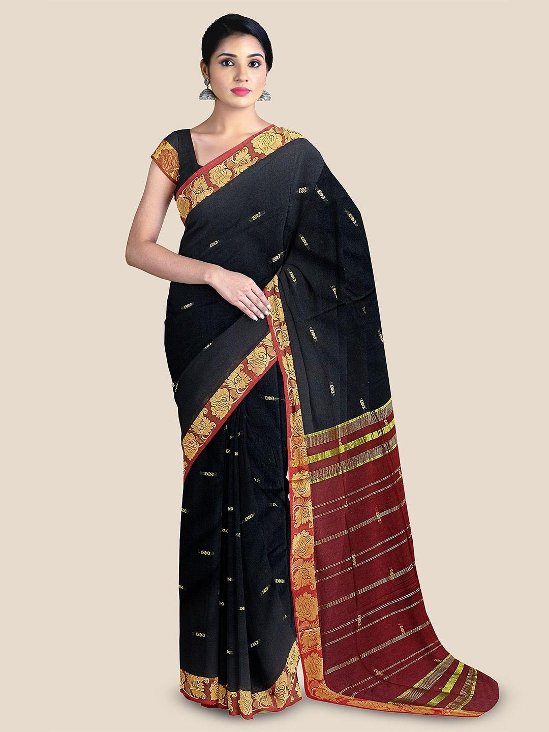 the chennai silks woven design pure cotton kovai saree