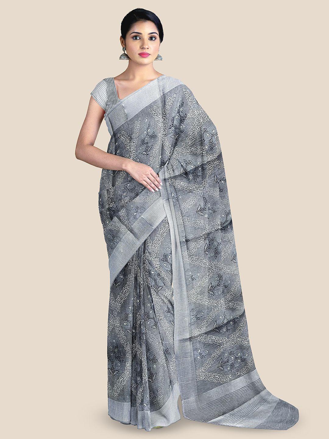 the chennai silks embellished embroidered tissue banarasi saree