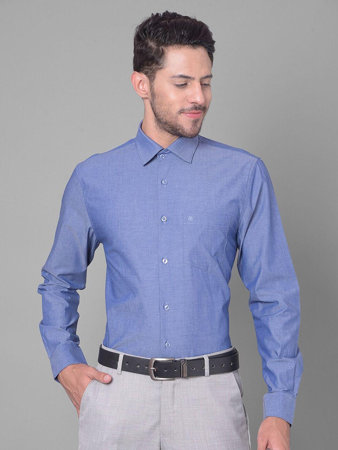 cobb slim fit cotton formal shirt