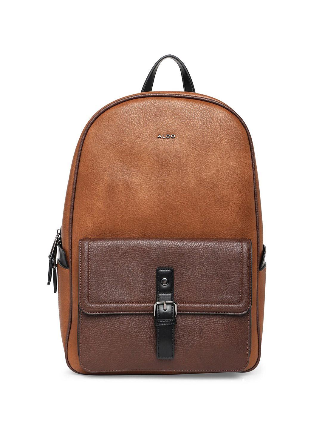 aldo men textured backpack