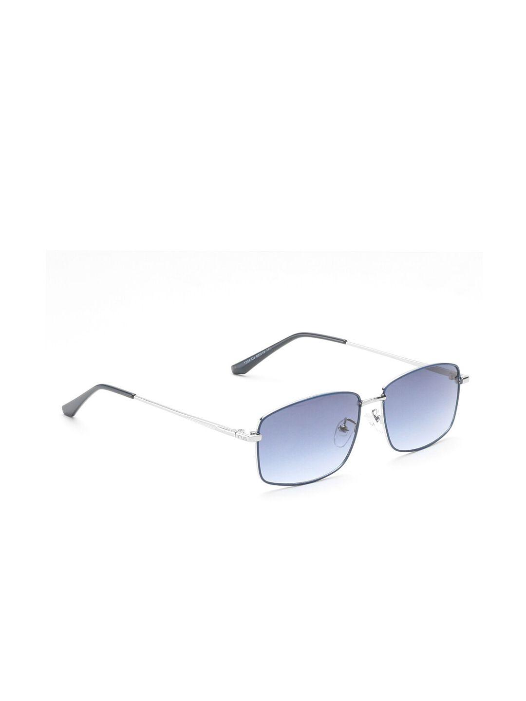 irus by idee men rectangle sunglasses with uv protected lens-irs1204c4sg